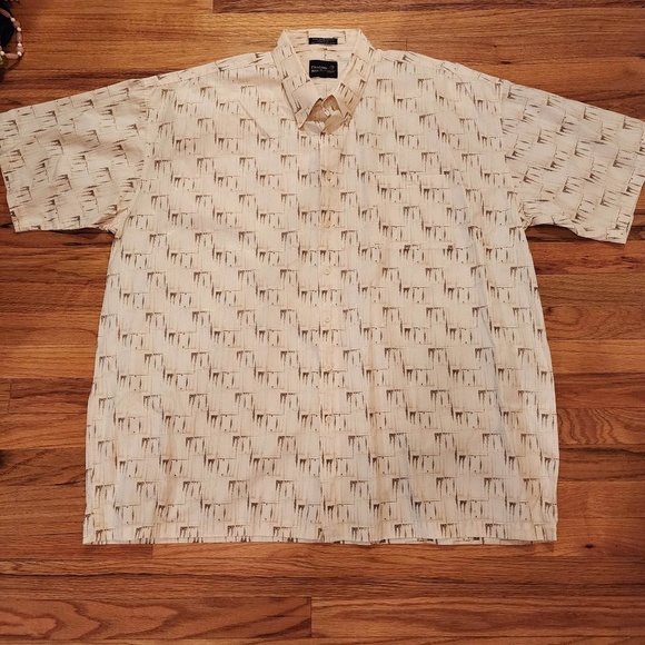 Falcon Bay Gold Label Button Up Dress Shirt 4XLT - Picture 1 of 5